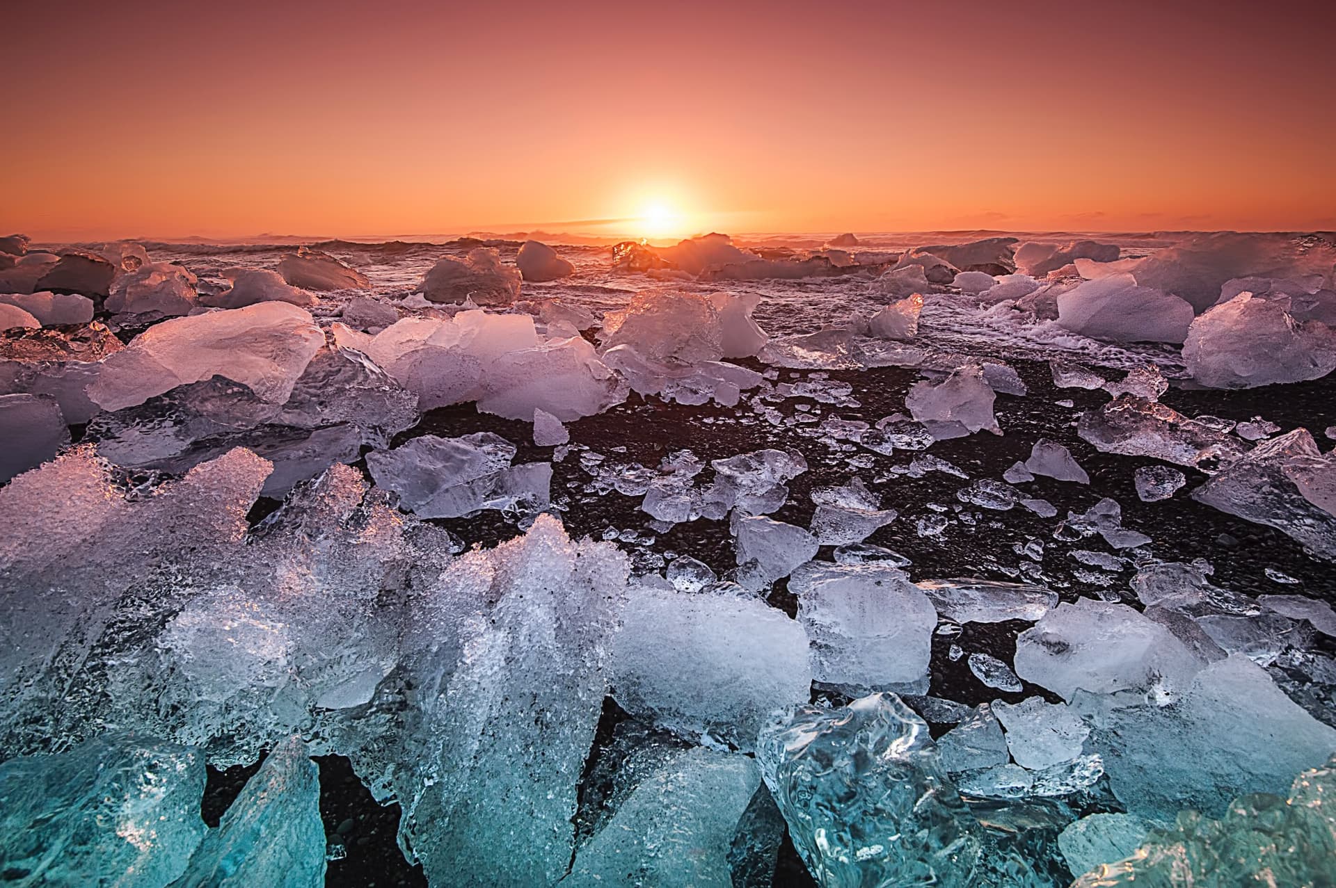 The midnight sun phenomenon in Iceland: where and when to observe it?